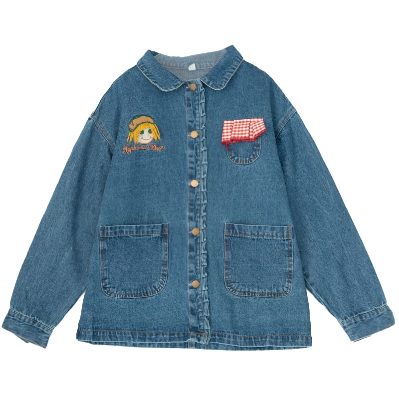 Spring New Casual Women Thick Denim Jacket Plus Wool Velvet Liner Warm Ladies Outwear Coats
Spring New Casual Women Thick Denim Jacket Plus Wool Velvet Liner Warm Ladies Outwear Coats