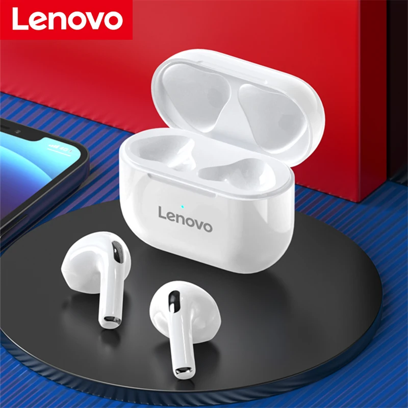 

Оригинальные беспроводные наушники Lenovo LP40 TWS Bluetooth наушники с сенсорным управлением спортивная Гарнитура стереонаушники для телефона Android