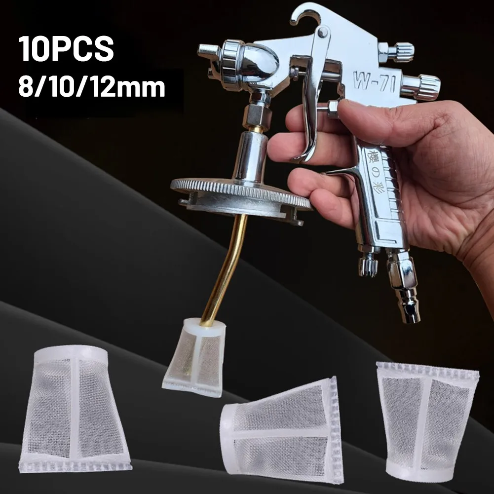10PCS Lower Pot Spray Gun Paint Filter Suction Feed Pot Nylon Filters 8/10/12mm 120 Mesh W-101 W-71 Air Paint Spray Gun Filter
10PCS Lower Pot Spray Gun Paint Filter Suction Feed Pot Nylon Filters 8/10/12mm 120 Mesh W-101 W-71 Air Paint Spray Gun Filter