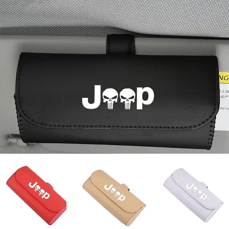 Car Sun Visor Storage Box Storage Bag Glasses Sunglasses Case Holder for Jeep Grand Cherokee Renegade Wrangler Car Accessories
Car Sun Visor Storage Box Storage Bag Glasses Sunglasses Case Holder for Jeep Grand Cherokee Renegade Wrangler Car Accessories