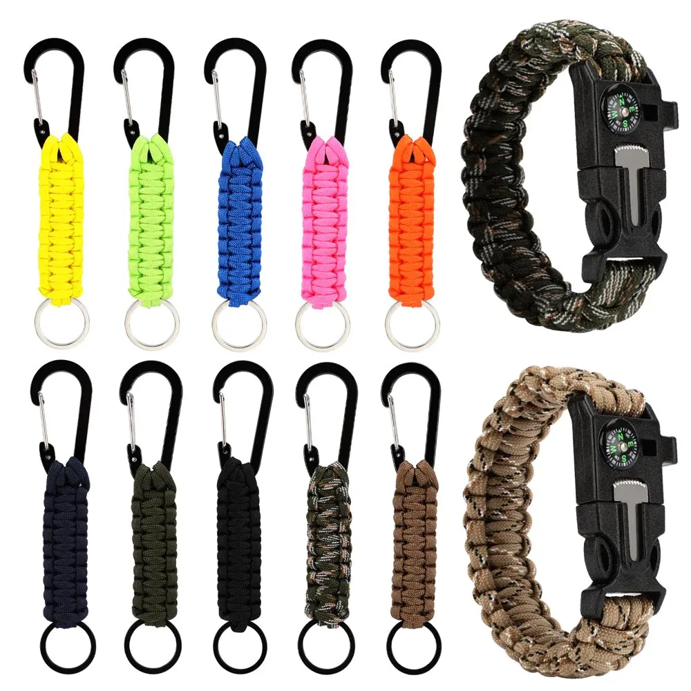 Clearance!Paracord Bracelets Set, Multifunction Outdoor Tool Bracelet Survival Gear Multi-Use Survival Bracelet for Outdoor Camp
Clearance!Paracord Bracelets Set, Multifunction Outdoor Tool Bracelet Survival Gear Multi-Use Survival Bracelet for Outdoor Camp