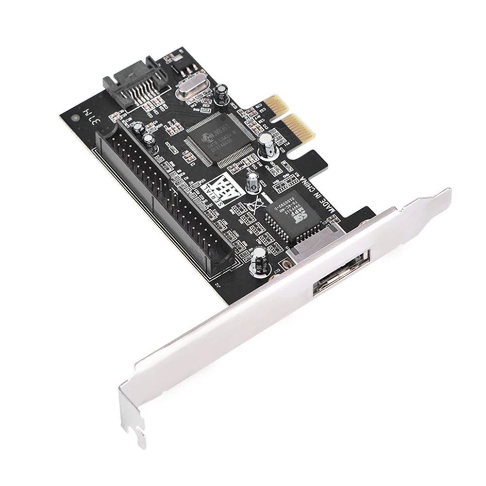 Плата PCI-E PCI Express на IDE, адаптер at133 + SATA II с ESATA Raid JMB363, pci-e PCI-E pci-e
Плата PCI-E PCI Express на IDE, адаптер at133 + SATA II с ESATA Raid JMB363, pci-e PCI-E pci-e