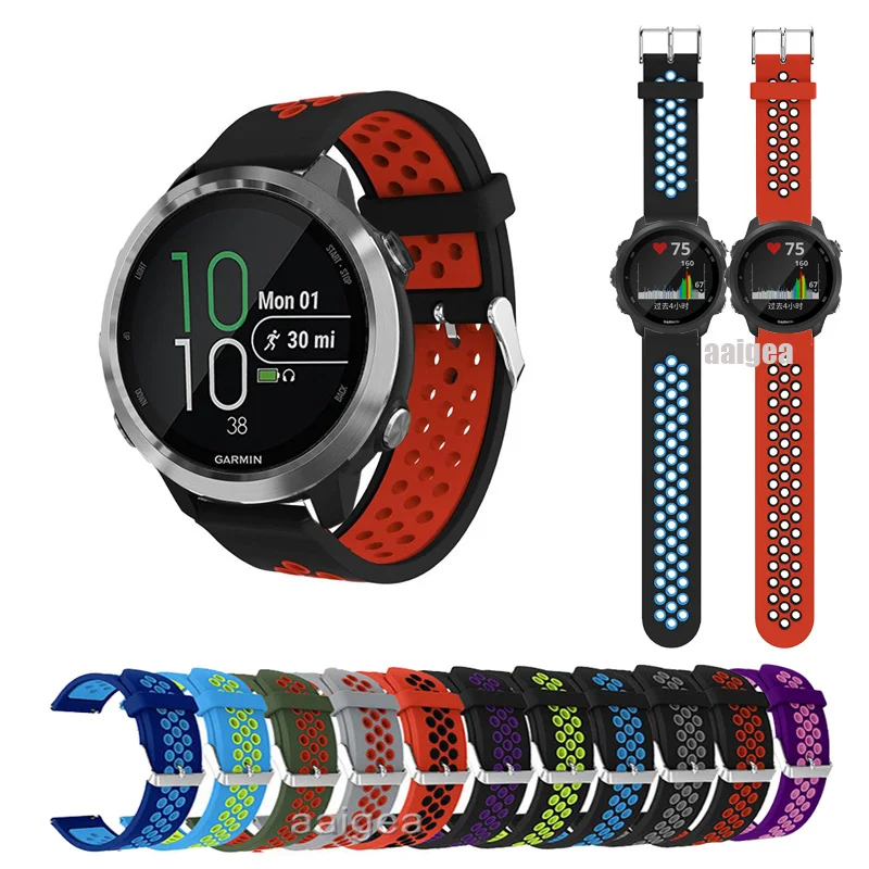 20MM 22mm Silicone WatchBand For Garmin Forerunner 645 645M 245 245M for Venu Sq Replacement Sports Strap Bracelet
20MM 22mm Silicone WatchBand For Garmin Forerunner 645 645M 245 245M for Venu Sq Replacement Sports Strap Bracelet