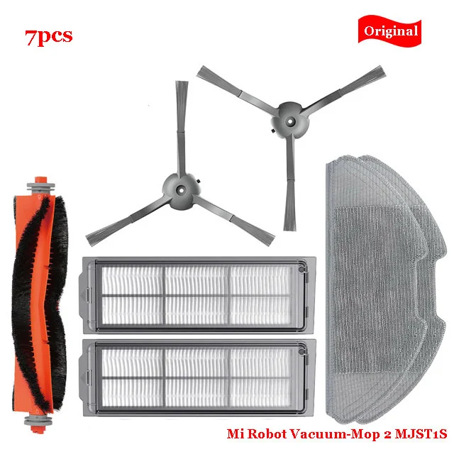 Оригинальная основная/боковая щетка, фильтр, Швабра, щетка, крышка, запасные части для робота-пылесоса XiaoMi Mi 2 MJST1S
Оригинальная основная/боковая щетка, фильтр, Швабра, щетка, крышка, запасные части для робота-пылесоса XiaoMi Mi 2 MJST1S