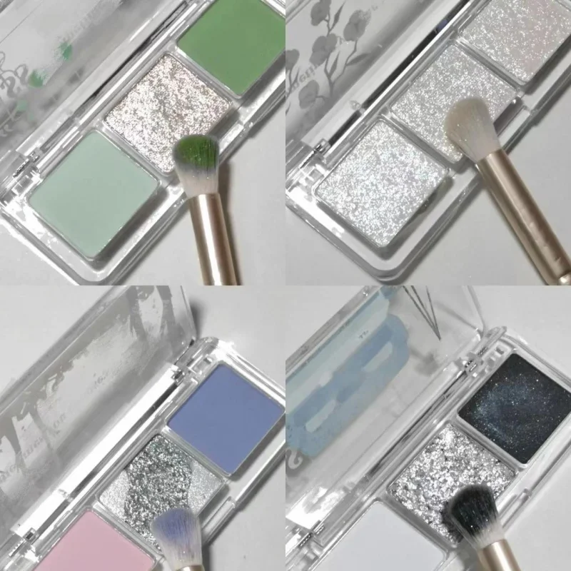 Hot Mint Three Color Eyeshadow Tray New Pearl Flash Pure Desire Eyeshadow Cheek Purple Valentine'S Day Gift Lasting
Hot Mint Three Color Eyeshadow Tray New Pearl Flash Pure Desire Eyeshadow Cheek Purple Valentine'S Day Gift Lasting