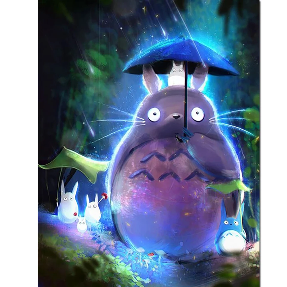 DIY 5D Diamond Painting Cartoon Shiny Umbrella Totoro Diamants Embroidery Mosaic Art Cross Stitch Needlework Children Home Decor
DIY 5D Diamond Painting Cartoon Shiny Umbrella Totoro Diamants Embroidery Mosaic Art Cross Stitch Needlework Children Home Decor