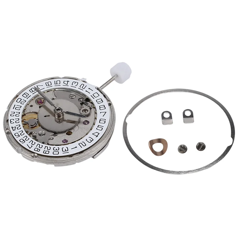4 Hands Watch Movement 25 Jewels 2836 Automatic Mechanical Watch Movement Date At 3 O'Clock for ETA 2836-2 GMT Silver
4 Hands Watch Movement 25 Jewels 2836 Automatic Mechanical Watch Movement Date At 3 O'Clock for ETA 2836-2 GMT Silver