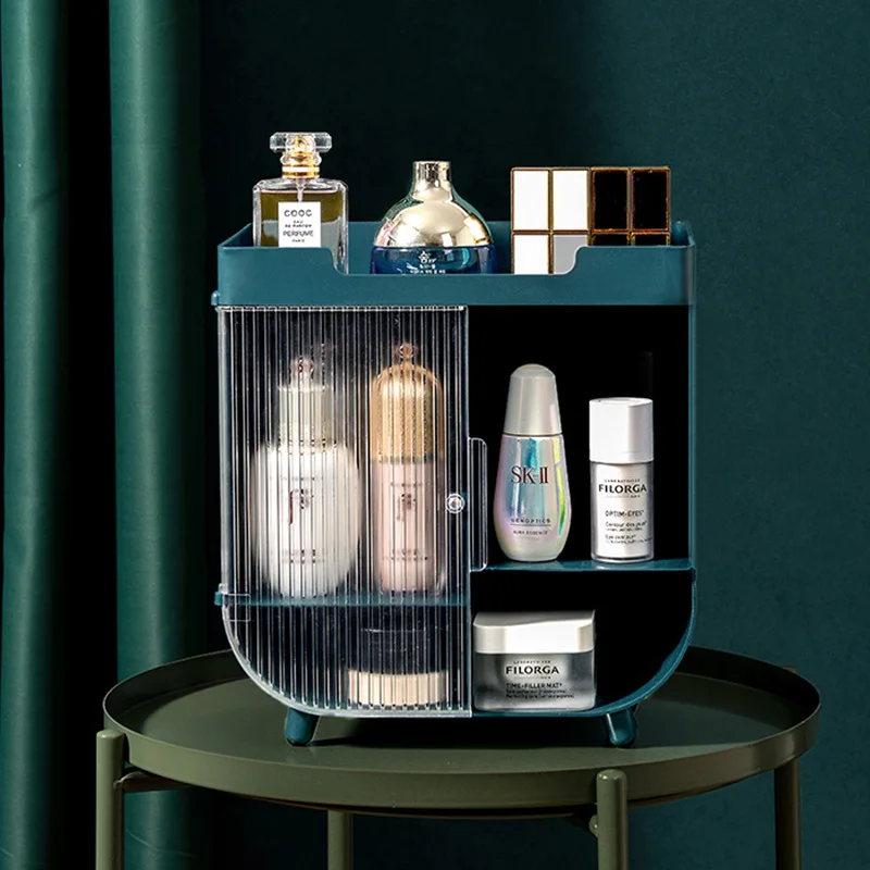 Cosmetic Storage Box Light Luxury Makeup Organizer Beauty Fashion Large Capacity Dustproof With Single Door Bathroom Desktop
Cosmetic Storage Box Light Luxury Makeup Organizer Beauty Fashion Large Capacity Dustproof With Single Door Bathroom Desktop