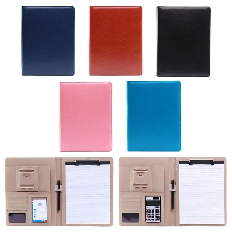 B36C A4 PU Leather Clipboard Folder Multifunction Filing Document File Meeting Holder Office Supplies
B36C A4 PU Leather Clipboard Folder Multifunction Filing Document File Meeting Holder Office Supplies