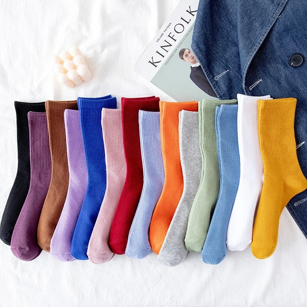 Cotton Happy Socks Gyaru Fashion Japanese Y2k Harajuku Middle Tube Fun Kawaii Solid Woman Women Female Cute Print Sweets White
Cotton Happy Socks Gyaru Fashion Japanese Y2k Harajuku Middle Tube Fun Kawaii Solid Woman Women Female Cute Print Sweets White