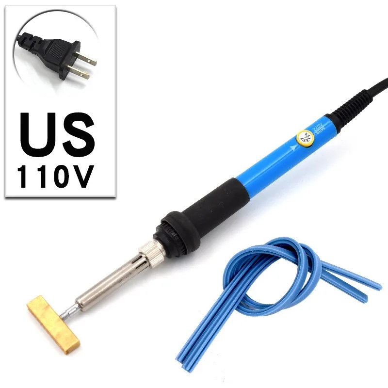 

Electric Soldering Iron Silicone Set 60W T-head Adjustable Temperature Heat Pencil For LCD Screen Flex Cable Welding Repair Tool