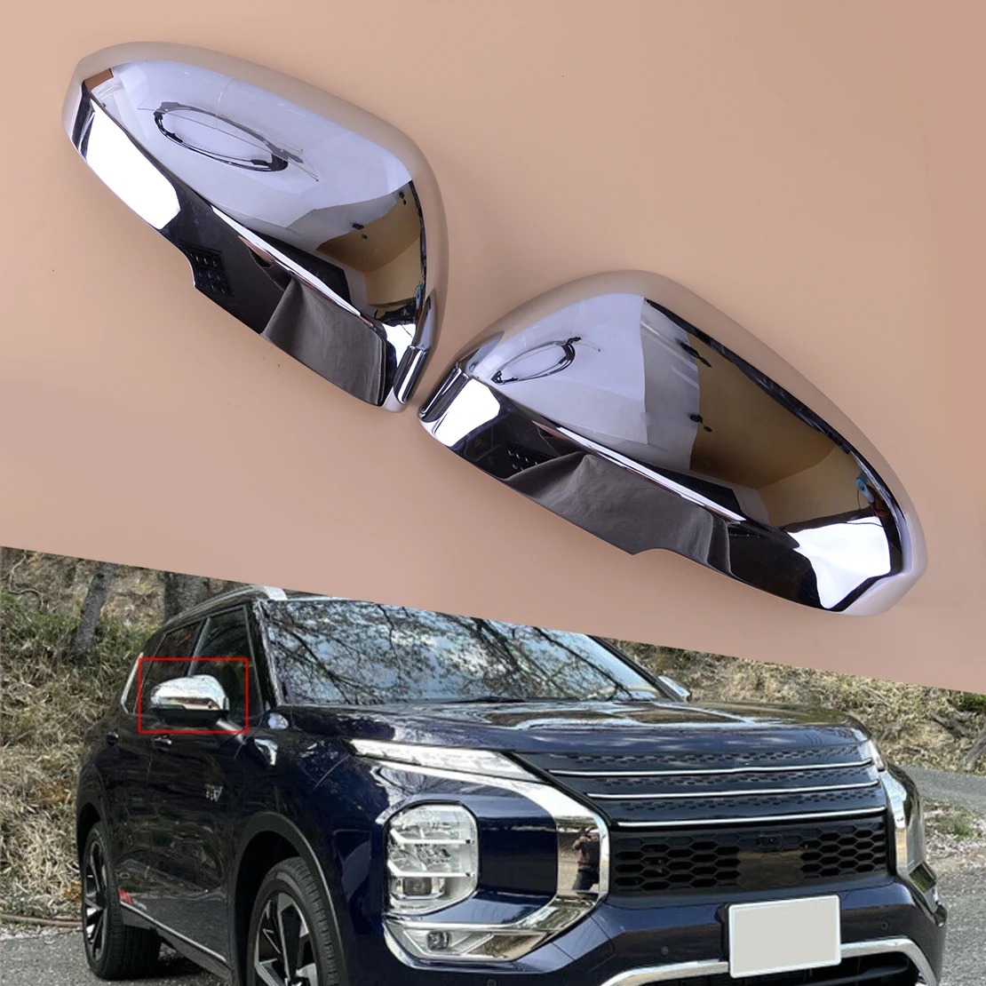 1 пара, накладки на зеркала заднего вида для автомобилей Mitsubishi Outlander 2022
1 пара, накладки на зеркала заднего вида для автомобилей Mitsubishi Outlander 2022