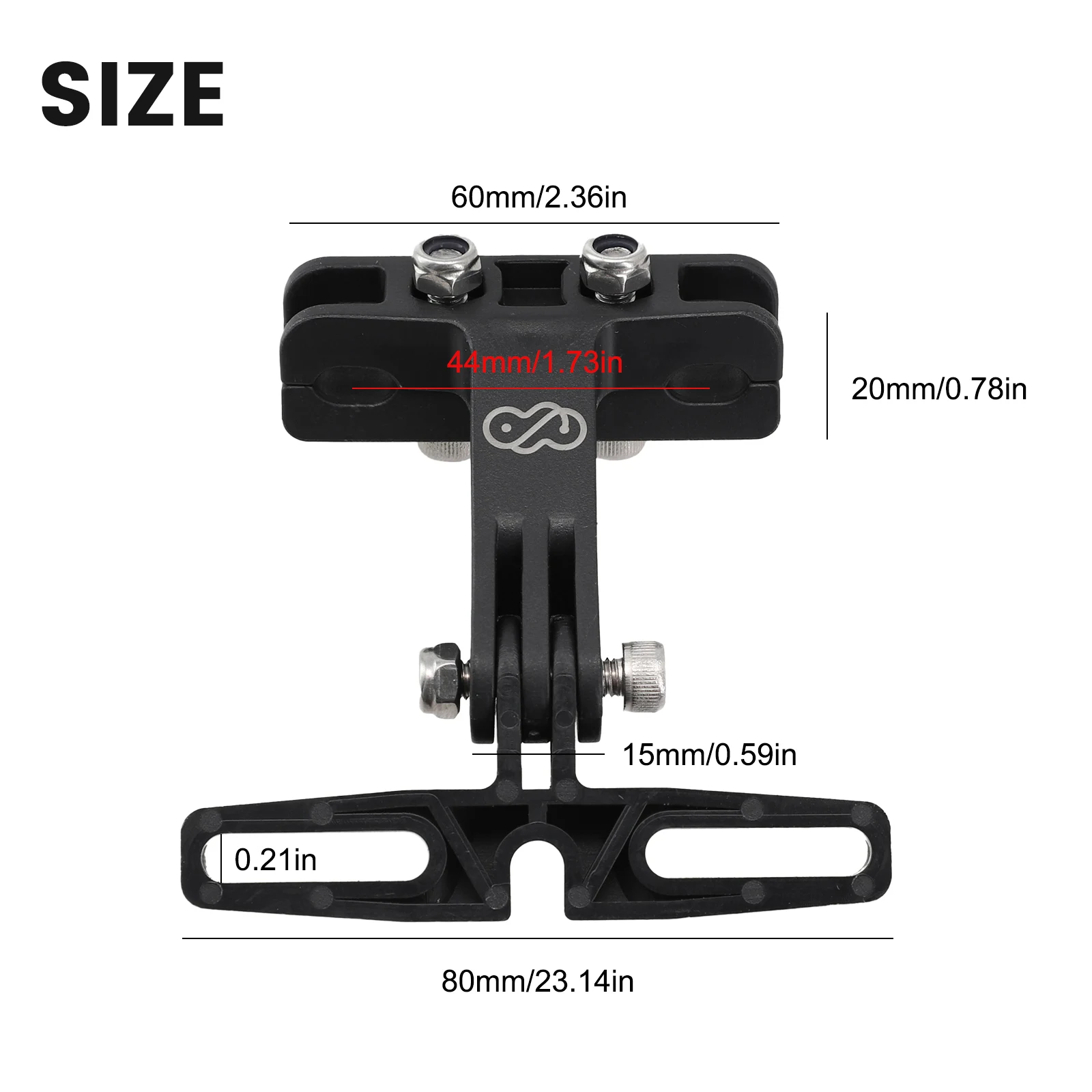 Holder Taillight Mount 1x 80x55mm Components Cycling E-Bike Equipment High Quality New Accessories Bicycle Accessories Durable
Holder Taillight Mount 1x 80x55mm Components Cycling E-Bike Equipment High Quality New Accessories Bicycle Accessories Durable