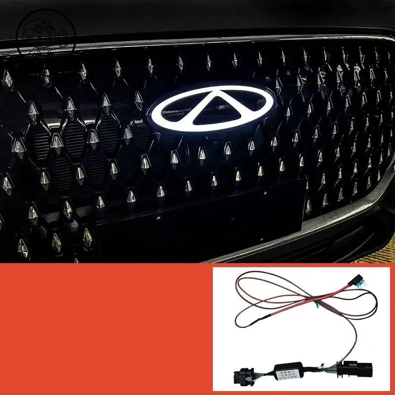 Для Chery Tiggo 9 2024 2025 Стайлинг автомобиля, передняя решетка с логотипом, светодиодный светильник, модернизированный светильник, светодиодные аксессуары для автомодификации
Для Chery Tiggo 9 2024 2025 Стайлинг автомобиля, передняя решетка с логотипом, светодиодный светильник, модернизированный светильник, светодиодные аксессуары для автомодификации