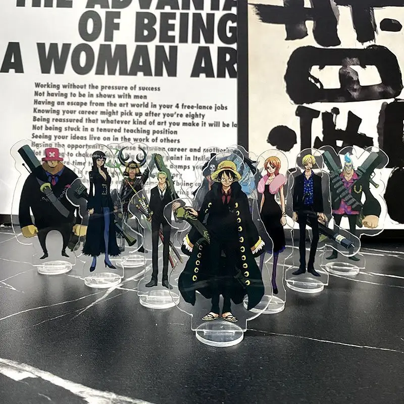 One Piece Anime Figure Luffy Zoro Nami Chopper Decorative Cartoon Standing Cards Handmade Ornament Desktop Decoration Gift
One Piece Anime Figure Luffy Zoro Nami Chopper Decorative Cartoon Standing Cards Handmade Ornament Desktop Decoration Gift