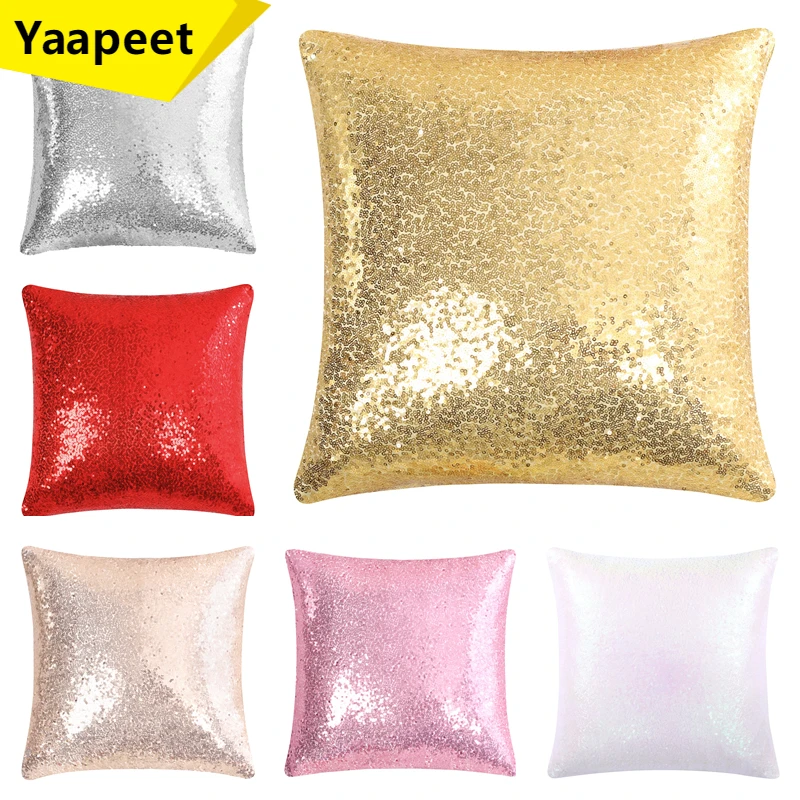 Trendy Sequin Pillow Cover 30x50 40x40cm Sofa Decor Cushion Cover Decorative Pillowcase Golden Pink Sequins Cushion Covers
Trendy Sequin Pillow Cover 30x50 40x40cm Sofa Decor Cushion Cover Decorative Pillowcase Golden Pink Sequins Cushion Covers