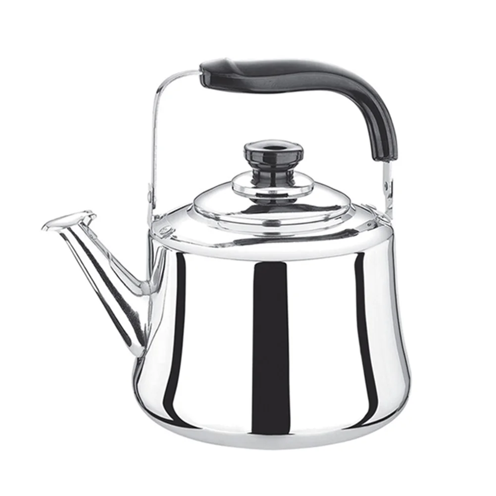 1pc Steel Teakettle Boiling Kettle Camping Teapot Whistling Stovetop Kettle Hiking Tea Kettle
1pc Steel Teakettle Boiling Kettle Camping Teapot Whistling Stovetop Kettle Hiking Tea Kettle