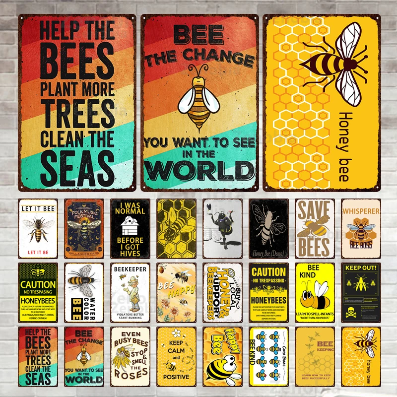 Занятая пчела металлический знак желтый фон животное табличка Let It Bee оловянный постер пчела вкус цитаты тарелки винтажный дом двор Гараж Де...
Занятая пчела металлический знак желтый фон животное табличка Let It Bee оловянный постер пчела вкус цитаты тарелки винтажный дом двор Гараж Де...