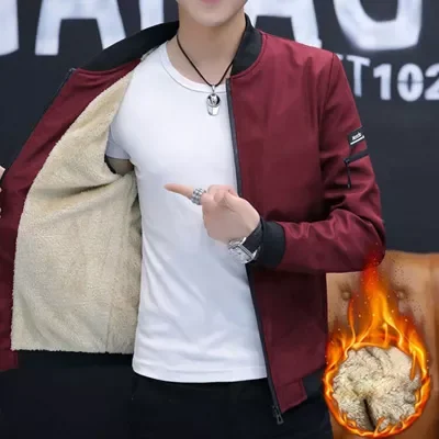 NEW 2023 Men's Bomber Zipper Jacket Winter Male Fleece Warm Coats Fashion Streetwear Hip Hop Slim Fit Pilot Jackets Mens Clo
NEW 2023 Men's Bomber Zipper Jacket Winter Male Fleece Warm Coats Fashion Streetwear Hip Hop Slim Fit Pilot Jackets Mens Clo