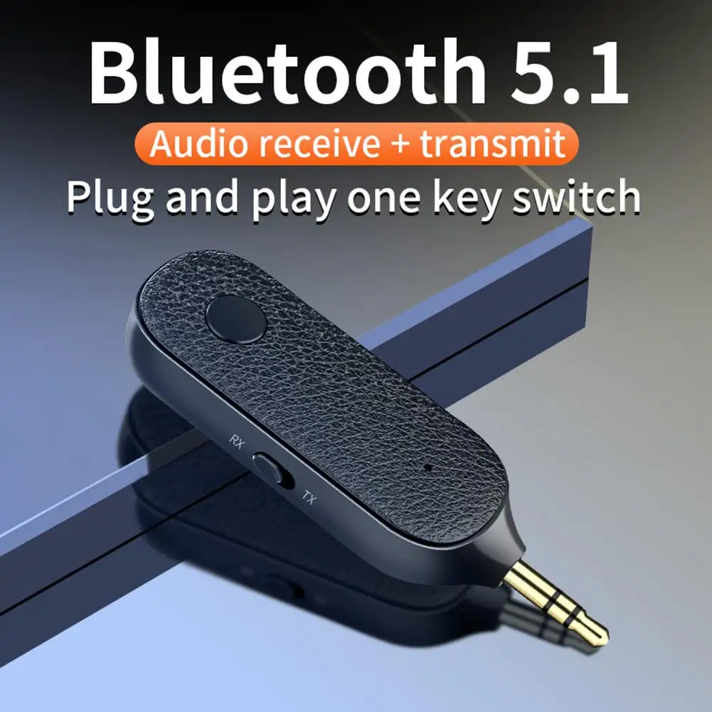 Bluetooth 5 1 приемник аудио адаптер 3 мм Aux беспроводной передатчик автомобильный
