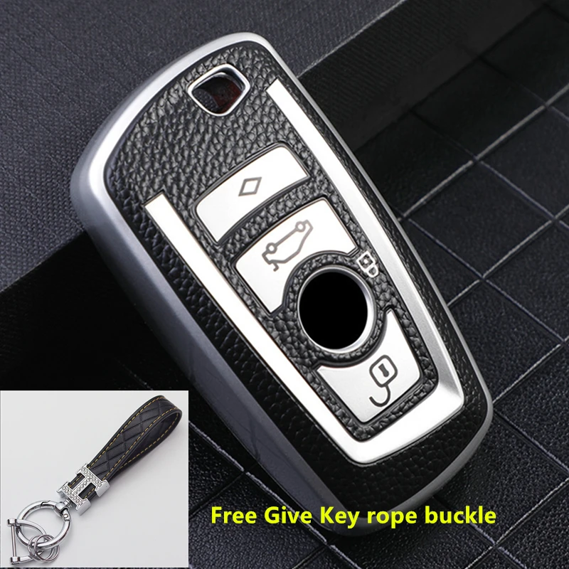 TPU Leather Car Key Holder Case Cover For BMW F20 F30 G20 F31 F34 F10 G30 F11 X3 F25 X4 I3 M3 M4 1 3 5 Series Accessories
TPU Leather Car Key Holder Case Cover For BMW F20 F30 G20 F31 F34 F10 G30 F11 X3 F25 X4 I3 M3 M4 1 3 5 Series Accessories