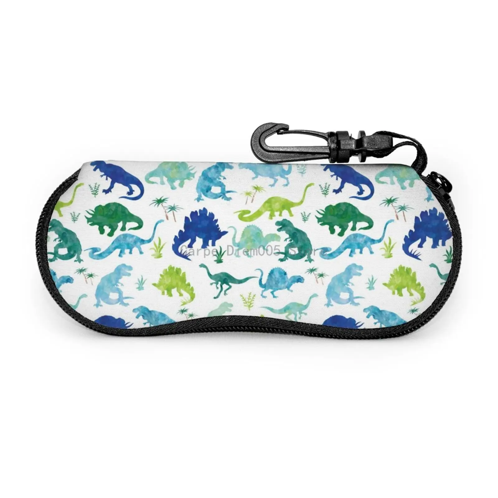 Dinosaur Blue Green Soft Sunglasses Case for Women Men Portable Neoprene Zipper Eyeglass Case
Dinosaur Blue Green Soft Sunglasses Case for Women Men Portable Neoprene Zipper Eyeglass Case