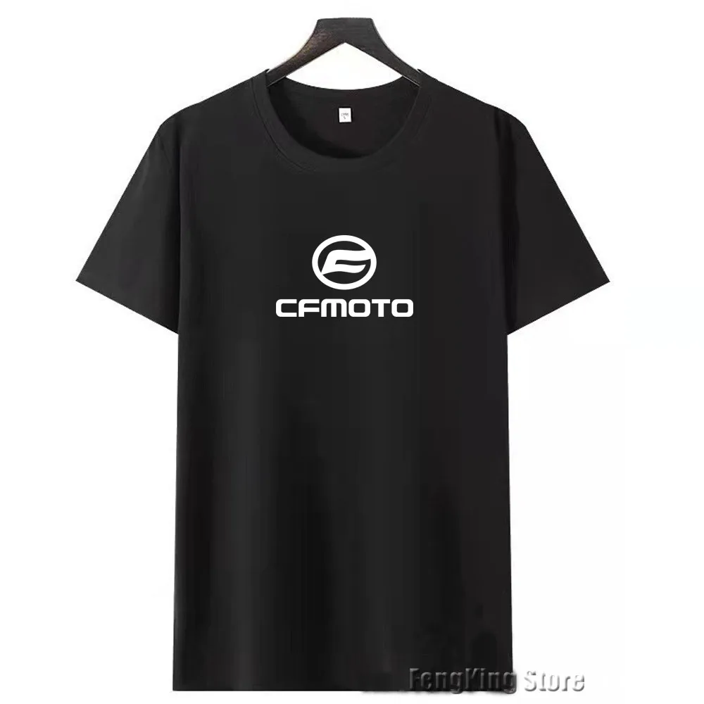 For CFMOTO logo New Combed Cotton Short Sleeve T-shirt Men's Round Neck Printed Logo T-shirt
For CFMOTO logo New Combed Cotton Short Sleeve T-shirt Men's Round Neck Printed Logo T-shirt