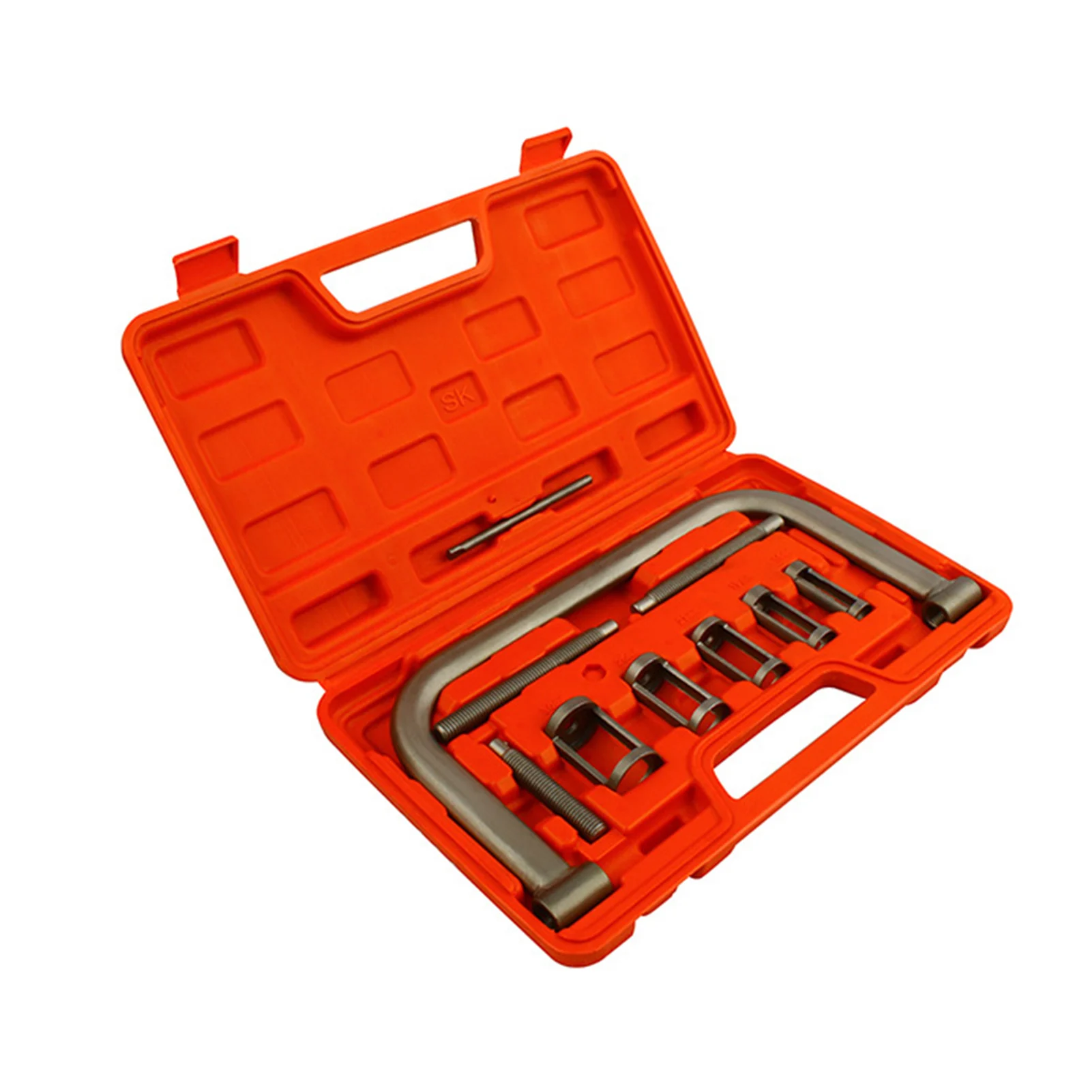 10 PCS Car Motorcycle Valve Spring Compressor Tool Bit Set Professional Motorbike Automotive Tools with Collet Pusher Adapters
10 PCS Car Motorcycle Valve Spring Compressor Tool Bit Set Professional Motorbike Automotive Tools with Collet Pusher Adapters
