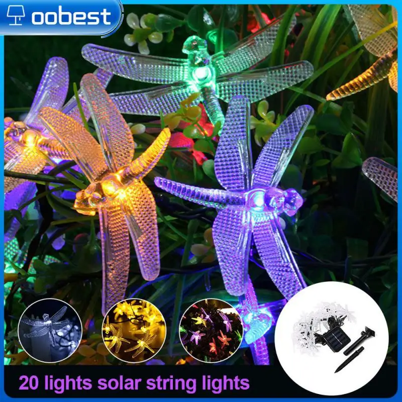 Solar String Light 20LEDs Dragonfly Waterproof Outdoor Fairy Lamps For Home Outdoor Garden Party Lighting Decoration Solar Lamps
Solar String Light 20LEDs Dragonfly Waterproof Outdoor Fairy Lamps For Home Outdoor Garden Party Lighting Decoration Solar Lamps