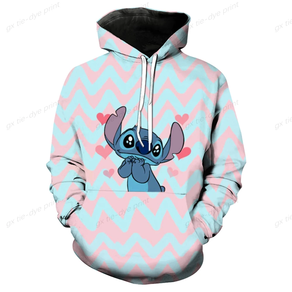 2022 Disney stitch print autumn new hooded sweater women's long-sleeved loose hooded top Splicing Pocket Loose Casual Pullover
2022 Disney stitch print autumn new hooded sweater women's long-sleeved loose hooded top Splicing Pocket Loose Casual Pullover