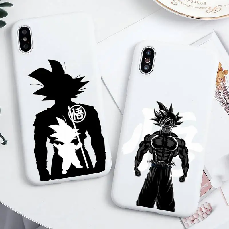 Bandai Japan Anime Dragon Ball Goku Phone Case For iphone 13 12 11 Pro Max Mini XS 8 7 6 6S Plus X SE 2020 XR Candy white cover
Bandai Japan Anime Dragon Ball Goku Phone Case For iphone 13 12 11 Pro Max Mini XS 8 7 6 6S Plus X SE 2020 XR Candy white cover