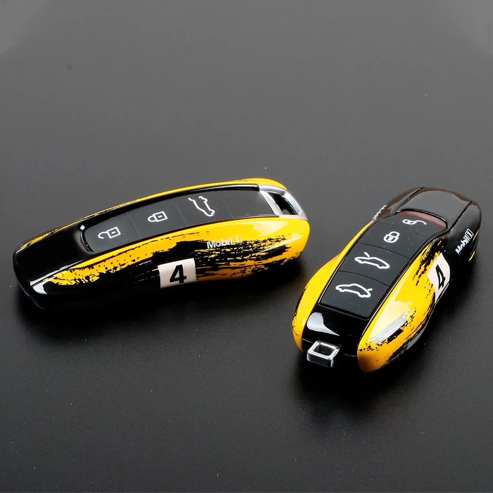 New Key Case Cover For Porsche Cayenne Panamera 971 911 9YA 718 Macan Carman Boxster Keyless Remote Case Side Shell CapFobyellow
New Key Case Cover For Porsche Cayenne Panamera 971 911 9YA 718 Macan Carman Boxster Keyless Remote Case Side Shell CapFobyellow