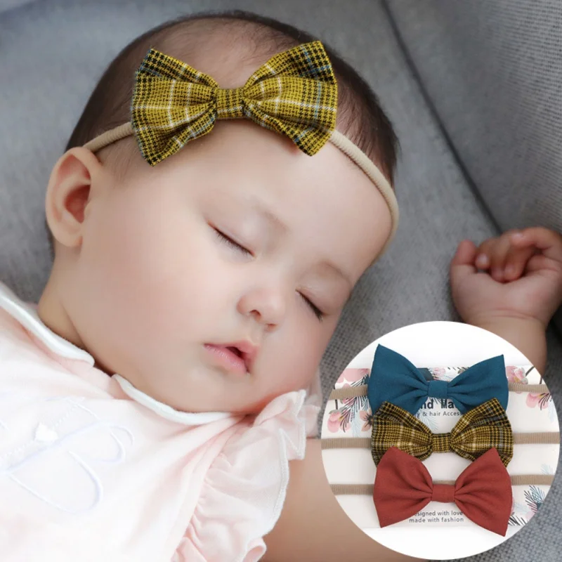 3Pcs/Set Solid Color Baby Headband Bows Soft Nylon Elastic Knotted Newborn Baby Girl Headbands Hair Accessories Girls
3Pcs/Set Solid Color Baby Headband Bows Soft Nylon Elastic Knotted Newborn Baby Girl Headbands Hair Accessories Girls