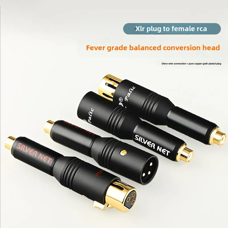 Вилка Fever Canon к головке лотоса папа и мама RCA на XLR баланс головку аудиоконвертера