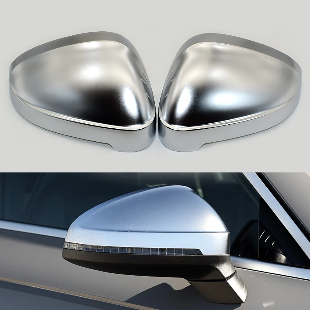 1 Pair of Car Auto Rearview Mirror Shell Cover Protection CapMatte Chrome for Audi B9 A4 A5 S4 Rearview Wing Mirror Cap New
1 Pair of Car Auto Rearview Mirror Shell Cover Protection CapMatte Chrome for Audi B9 A4 A5 S4 Rearview Wing Mirror Cap New