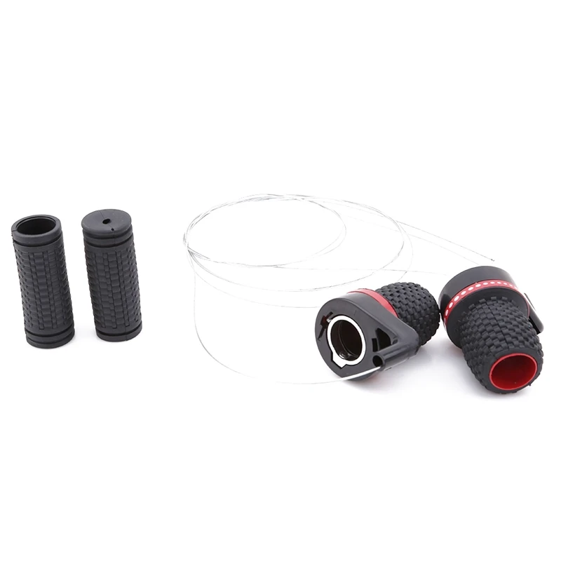 New 1 Pair Grips Bicycle Lever Transmission Twist Grip Speed Change MTB Bike Compatible Cycling Gear Shifter Travel
New 1 Pair Grips Bicycle Lever Transmission Twist Grip Speed Change MTB Bike Compatible Cycling Gear Shifter Travel