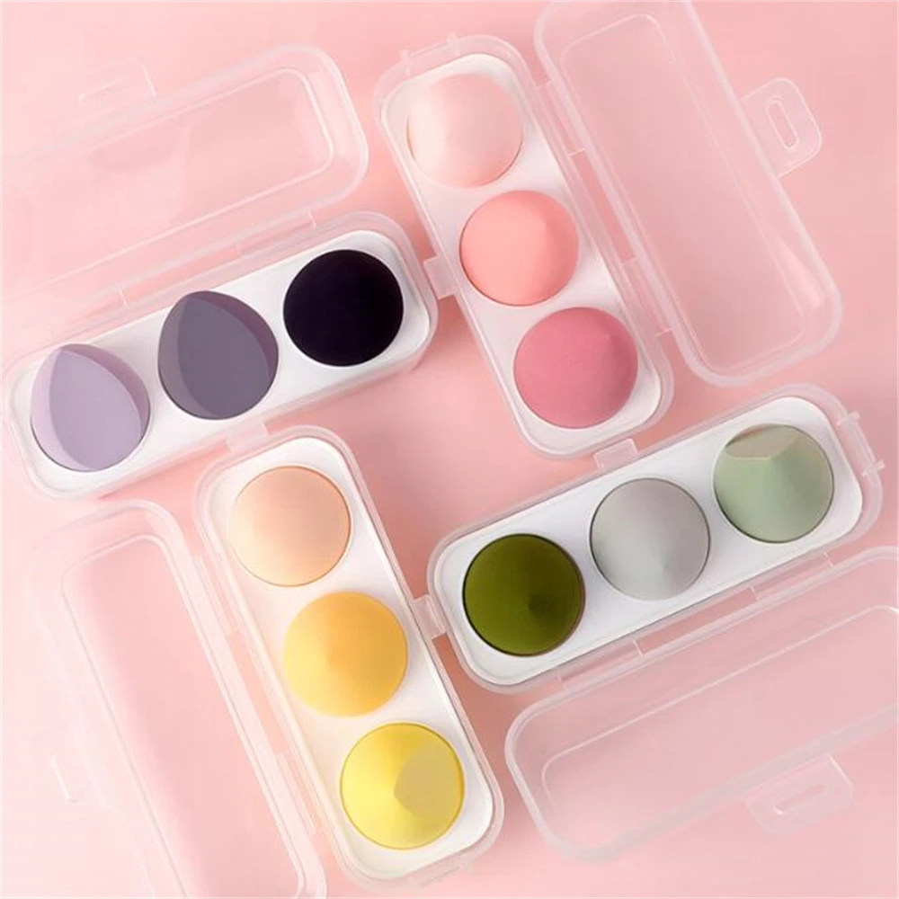3pcs Macaron Makeup Sponge Cosmetic Puff with Storage Box Foundation Powder Beauty Sponge Women MakeUp Accessories Tools
3pcs Macaron Makeup Sponge Cosmetic Puff with Storage Box Foundation Powder Beauty Sponge Women MakeUp Accessories Tools