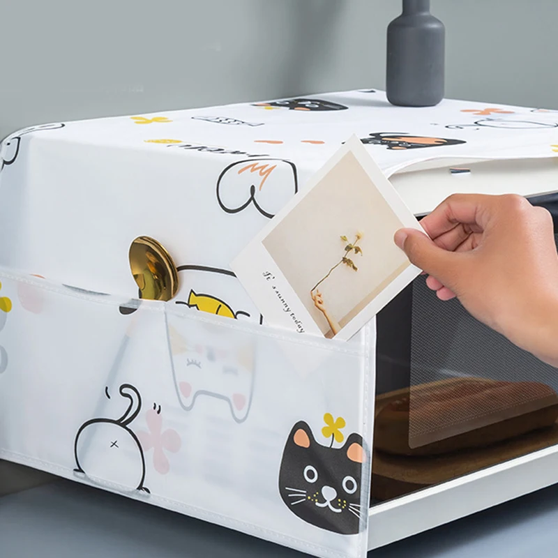 Microwave Oven Covers Waterproof Grease Proofing Storage Bag Double Pockets Dust Covers Microwave Oven Hood Kitchen Accessories
Microwave Oven Covers Waterproof Grease Proofing Storage Bag Double Pockets Dust Covers Microwave Oven Hood Kitchen Accessories