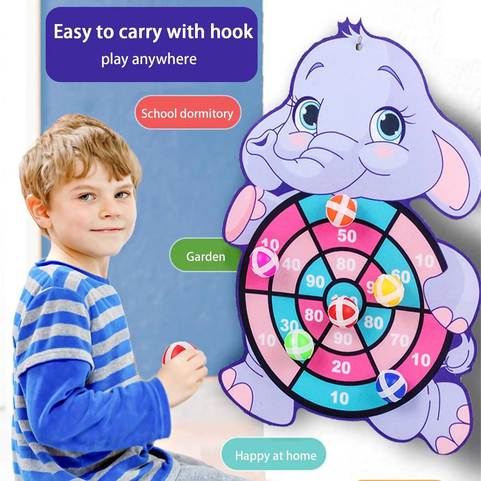 Sticky Ball Dart Board Target Sports Game Toys Target Sticky Ball Throw Educational Board Games For Children Outdoor Party L8A3
Sticky Ball Dart Board Target Sports Game Toys Target Sticky Ball Throw Educational Board Games For Children Outdoor Party L8A3