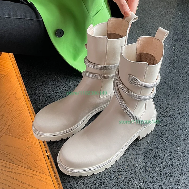 Lady PU Ankle Bling Design Boots White Black Boots Inner Heel Boots Daily Causal Shoes Flat Calf Boots Size 34-40 Footwear
Lady PU Ankle Bling Design Boots White Black Boots Inner Heel Boots Daily Causal Shoes Flat Calf Boots Size 34-40 Footwear