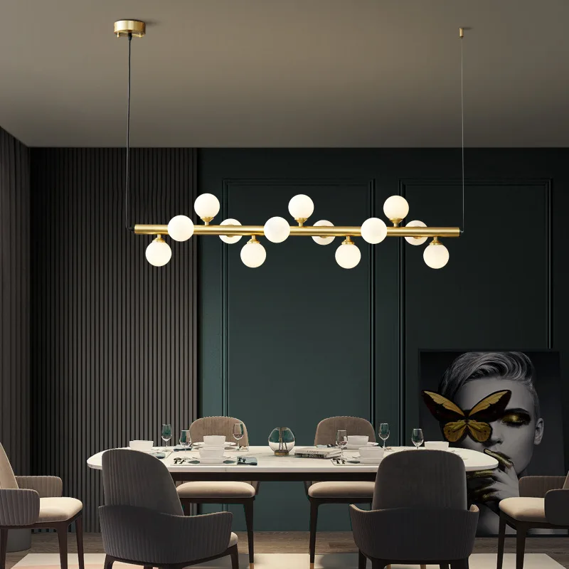 New LED Chandelier For Dining Room Kitchen Bar Living Room Bedroom Ceiling Lamp Modern Nordic Gold Brass G9 Copper Pendant Light
New LED Chandelier For Dining Room Kitchen Bar Living Room Bedroom Ceiling Lamp Modern Nordic Gold Brass G9 Copper Pendant Light