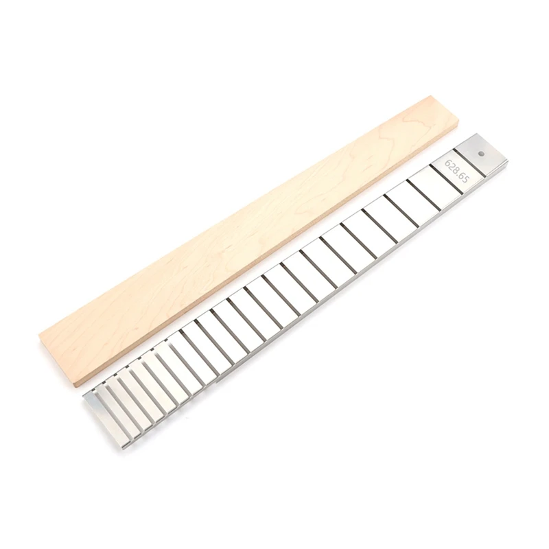 Guitar Neck Ruler Scale Measuring Fretboard Frets Tool For LP 22 Fret 24.75 Inch Electric Guitar Neck Accessories
Guitar Neck Ruler Scale Measuring Fretboard Frets Tool For LP 22 Fret 24.75 Inch Electric Guitar Neck Accessories