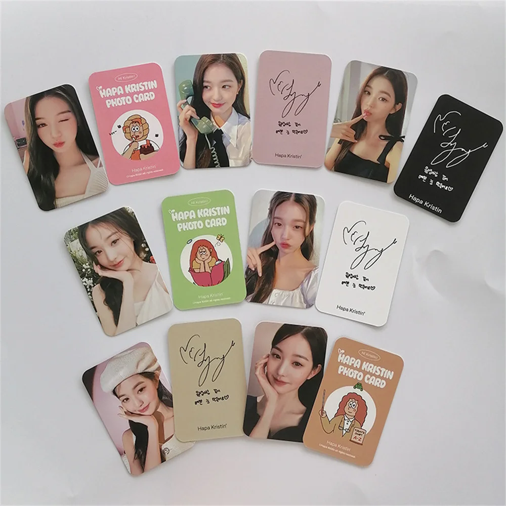 

7pcs/set Kpop Idol Group IVE Photocard Lomo Albums Card Wonyoung The Same Individual Postcard For Fans Collectible