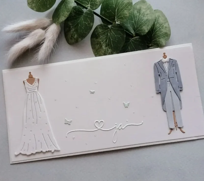 Craft metal cutting dies cut die mold Wedding dress Scrapbook paper craft knife mould blade punch stencils dies
Craft metal cutting dies cut die mold Wedding dress Scrapbook paper craft knife mould blade punch stencils dies