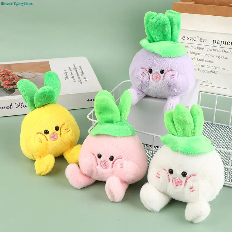 1 шт., брелок для ключей в виде плюшевой куклы-овощей 
1 шт., брелок для ключей в виде плюшевой куклы-овощей