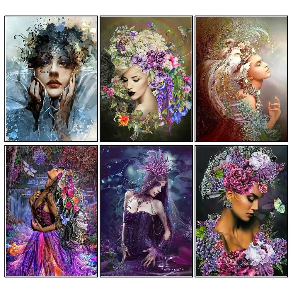 5D DIY Diamond Painting Newly Arrived Mosaic Women's Diamond Embroidery Set Portrait Water Diamond Picture
5D DIY Diamond Painting Newly Arrived Mosaic Women's Diamond Embroidery Set Portrait Water Diamond Picture