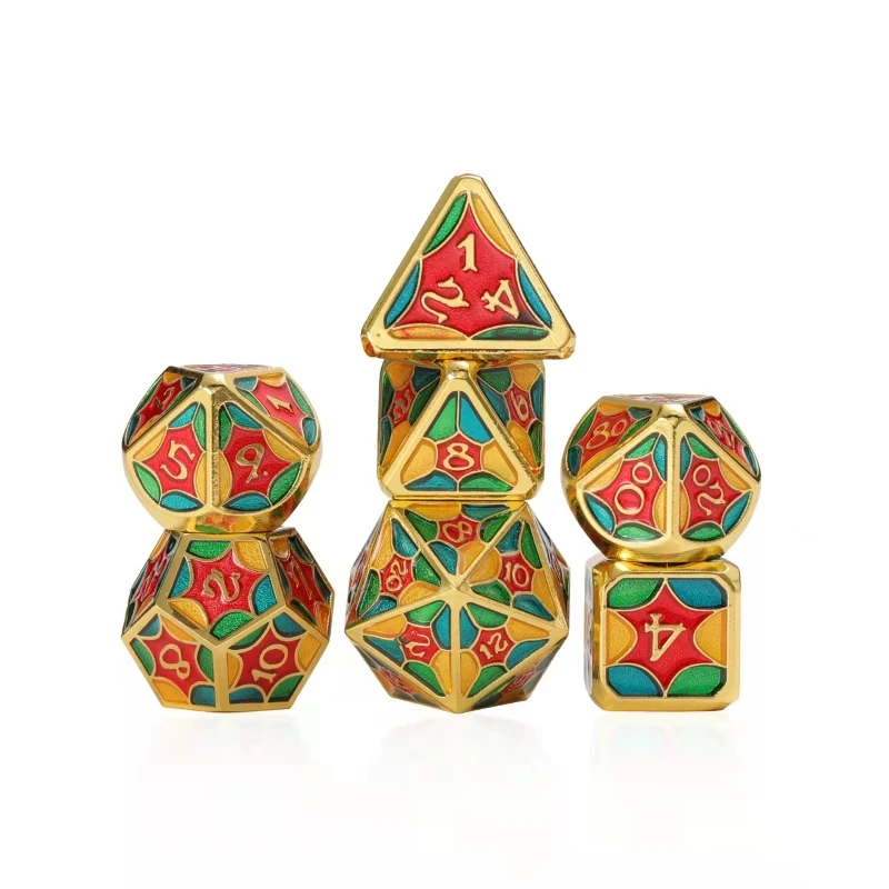 7Pcs Metal Dices Multi-faceted Dice Different Sizes Digital Number Dices Kit For Kids Educational Toys DIY Board Games
7Pcs Metal Dices Multi-faceted Dice Different Sizes Digital Number Dices Kit For Kids Educational Toys DIY Board Games