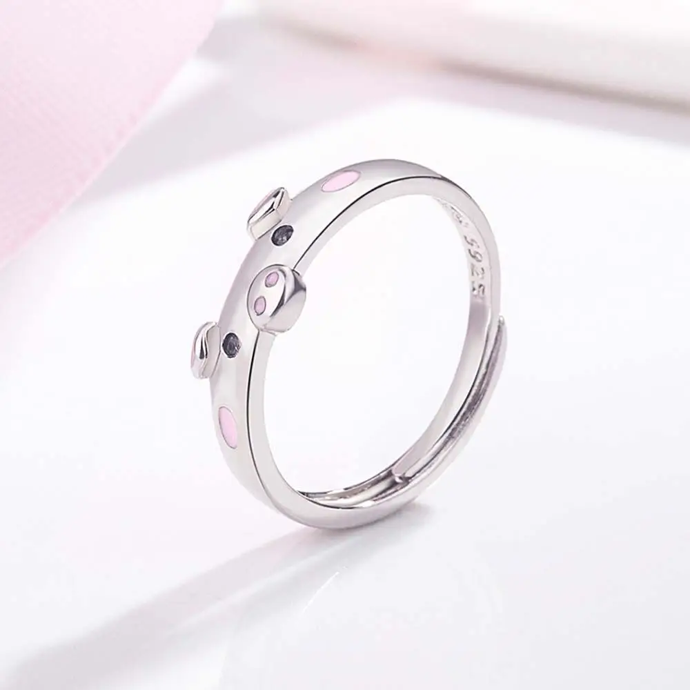 Exquisite Cute 1 PC Pink Piggy Pig Animal Finger Rings Opening Rings Jewelry Accessories 
Exquisite Cute 1 PC Pink Piggy Pig Animal Finger Rings Opening Rings Jewelry Accessories