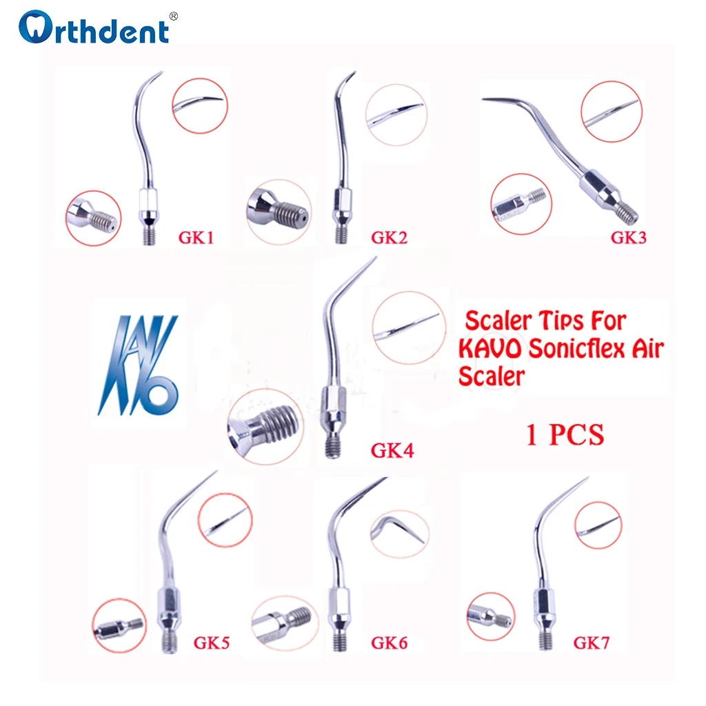 1 шт. Стоматологическая ультразвуковая насадка GK1- GK7 подходит для KAVO Sonicflex Piezo наконечники для масштабирования зубная Стоматология для удаления зуба
1 шт. Стоматологическая ультразвуковая насадка GK1- GK7 подходит для KAVO Sonicflex Piezo наконечники для масштабирования зубная Стоматология для удаления зуба