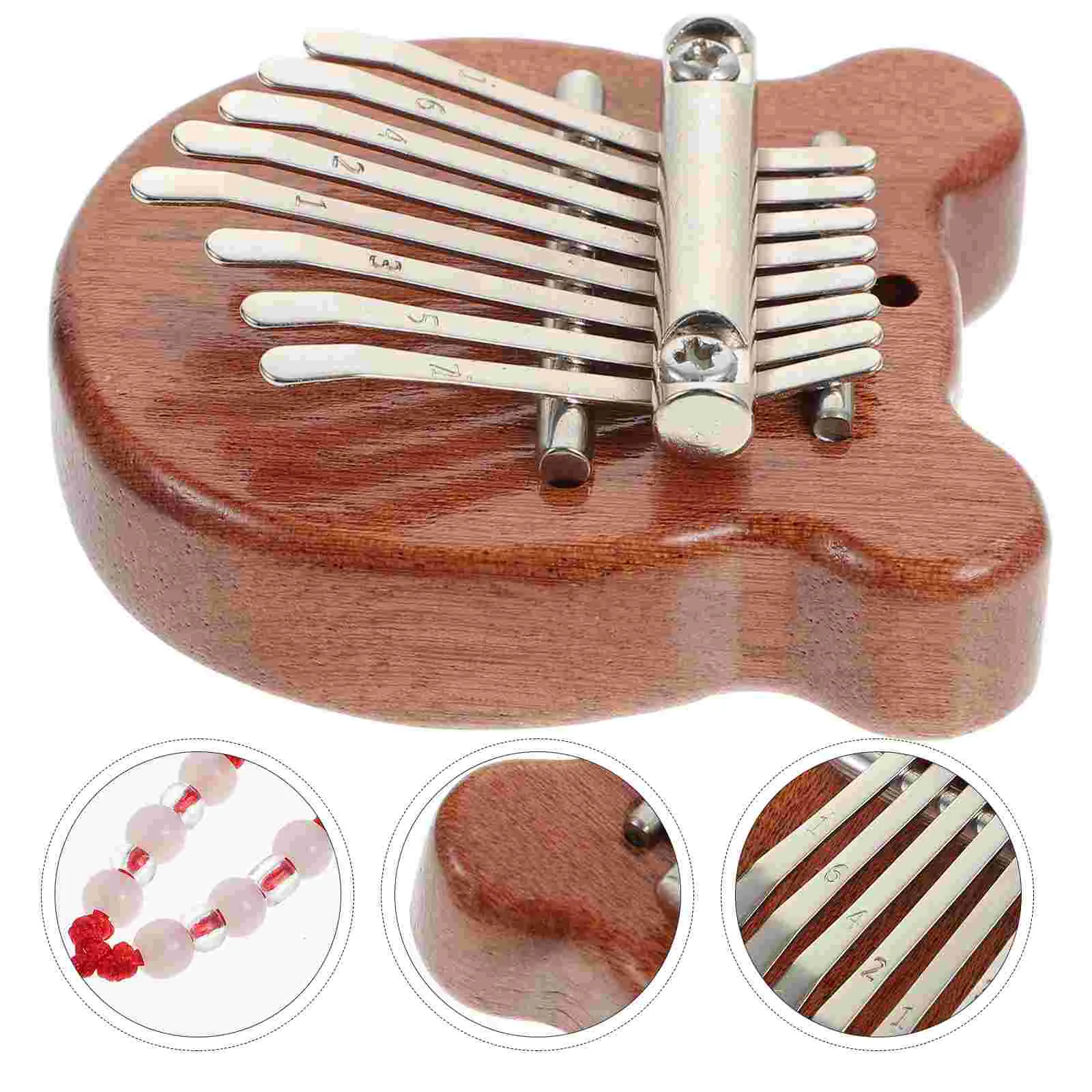 Kalimba Thumb Piano 8 Key Portable Finger Piano with Lanyards Finger Harp Mbira Instrument Musical Gift for Kids Adults
Kalimba Thumb Piano 8 Key Portable Finger Piano with Lanyards Finger Harp Mbira Instrument Musical Gift for Kids Adults